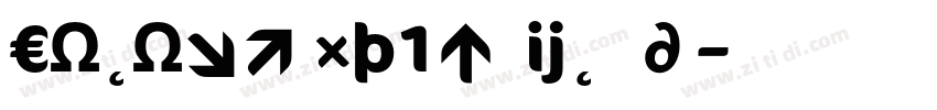 CoconNextArabic Regu字体转换